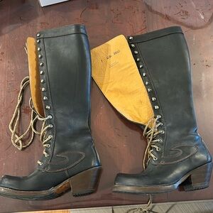 John Fluevog boots- worn less than 5 times!